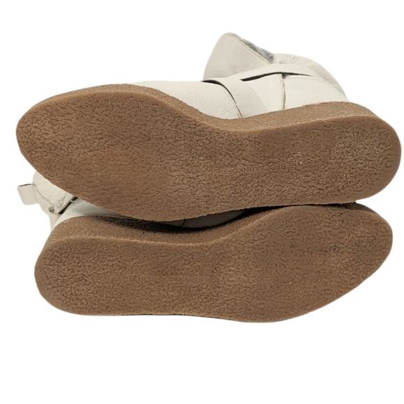 REBECCA MINKOFF Perry Leather Fur Lined Foldover Buckle Boots 8.5 - Picture 7 of 11